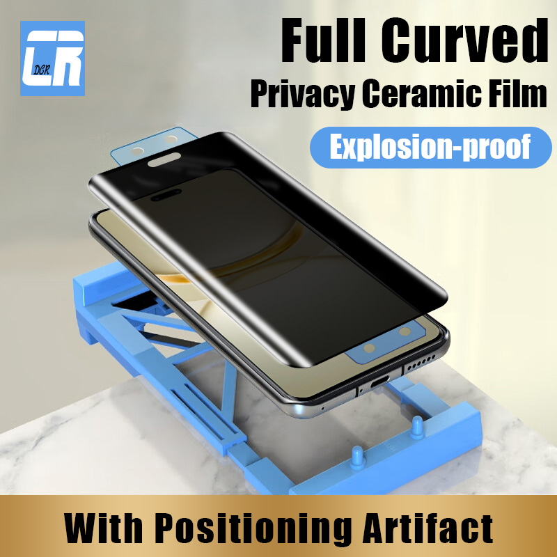 Huawei Nova 12 - 3D Anti-Spy Cerâmica Película Suave, Protetor