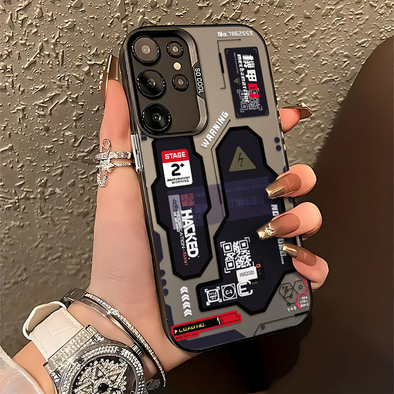 Samsung Galaxy A55 - Capa Fosca Hacker Creative Mecha para