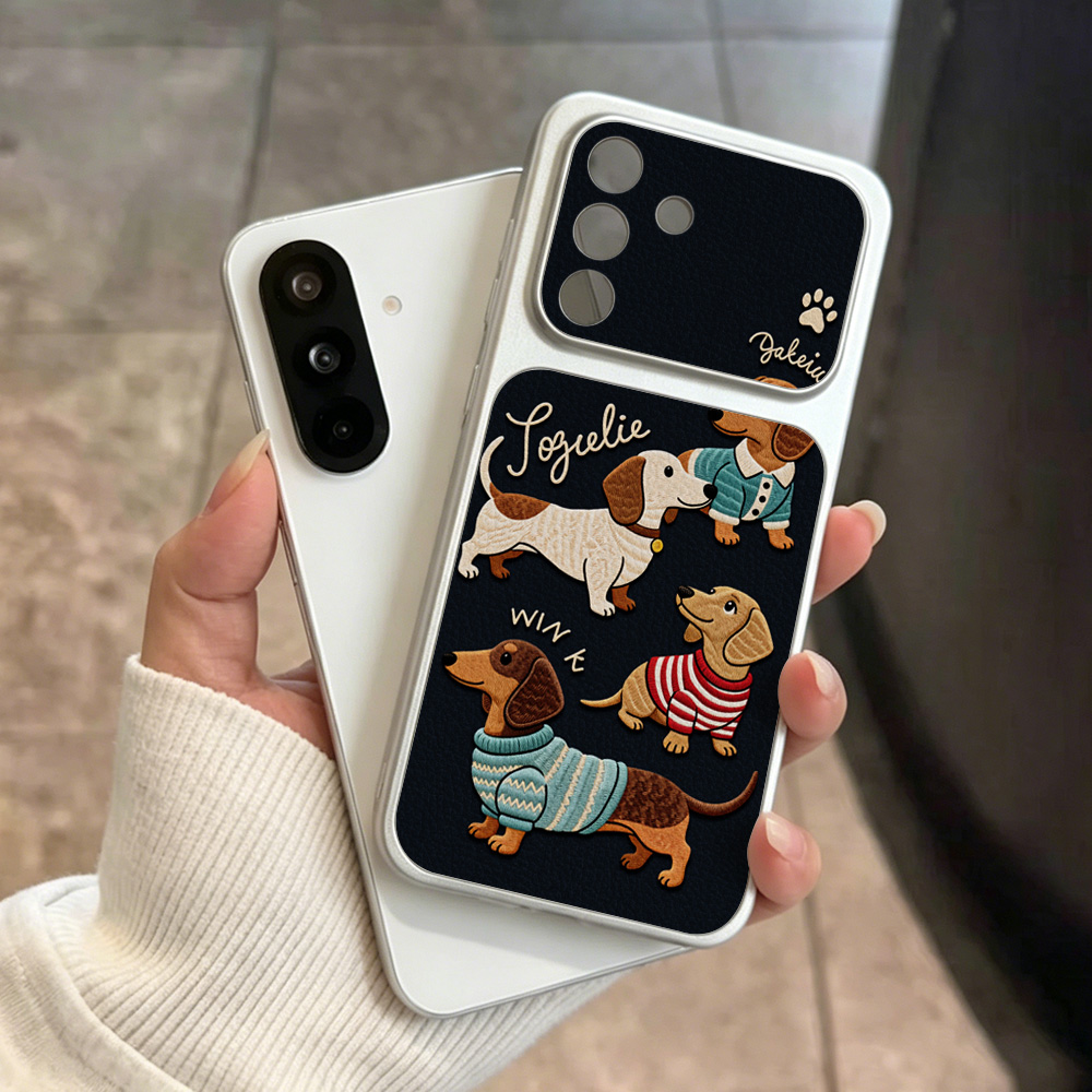Capa de Celular de Couro Lichi - Camera Lens Protector avaliação e preço